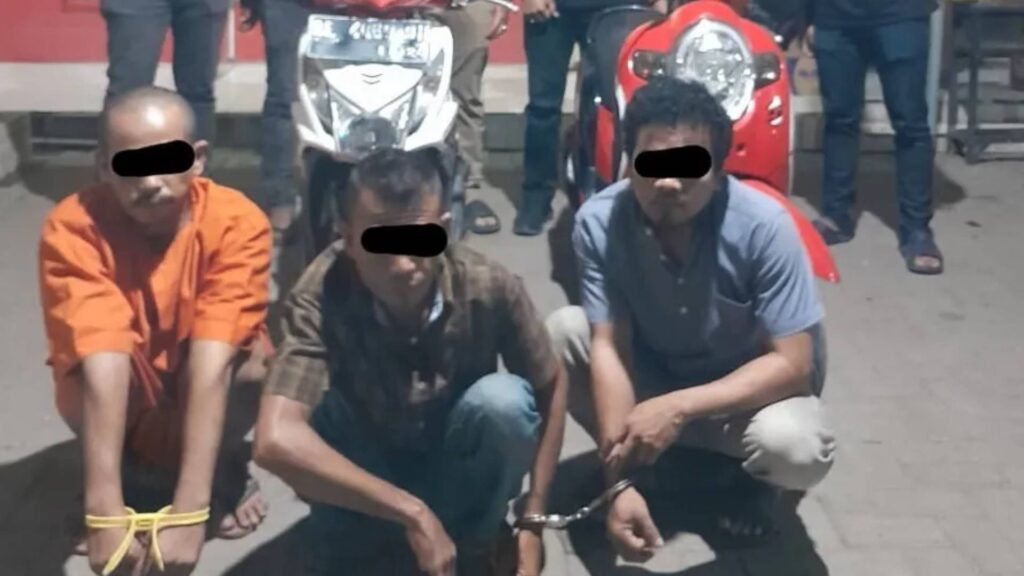 pencurian motor Banda Aceh, bahas, Pidie Jaya