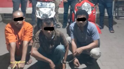 pencurian motor Banda Aceh, bahas, Pidie Jaya
