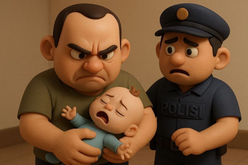 Ayah bunuh anak kandung, Aceh Selatan, bahas, bayi