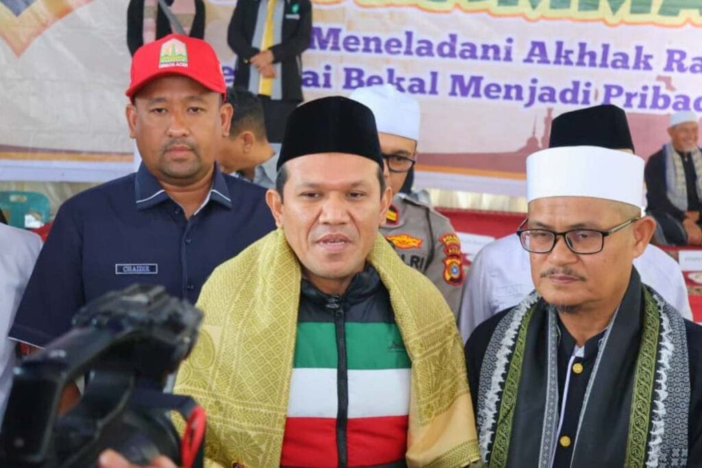 Pemerintah Aceh Salurkan Bantuan, wagub aceh, bahas, Dinas Sosial Aceh