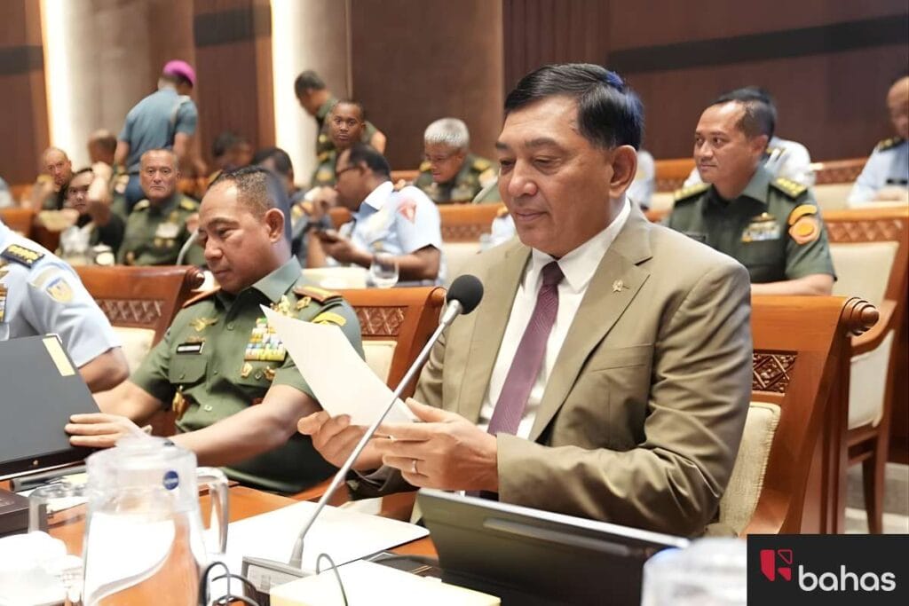 TNI Jaga Kilang Pertamina, Menhan Sjafrie Sjamsoeddin, bahas