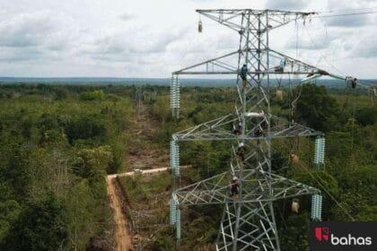Tower PLN Roboh, bahas, banjir aceh