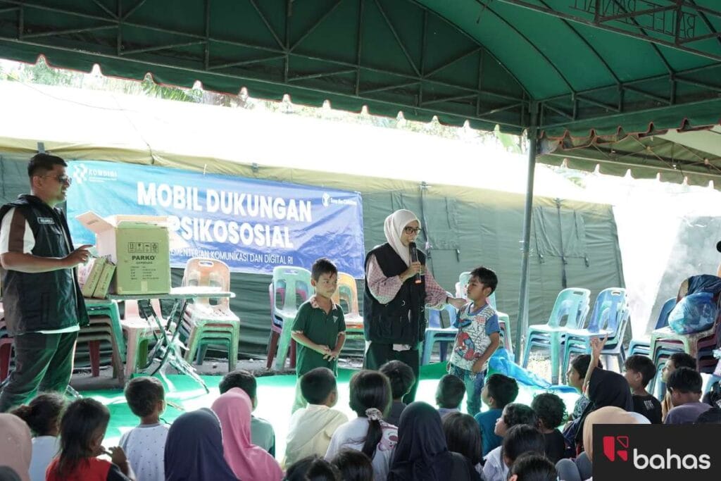 Dukungan Psikososial Kemkomdigi, banjir, bahas