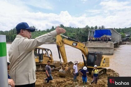 Jembatan Bailey, presiden prabowo, bahas